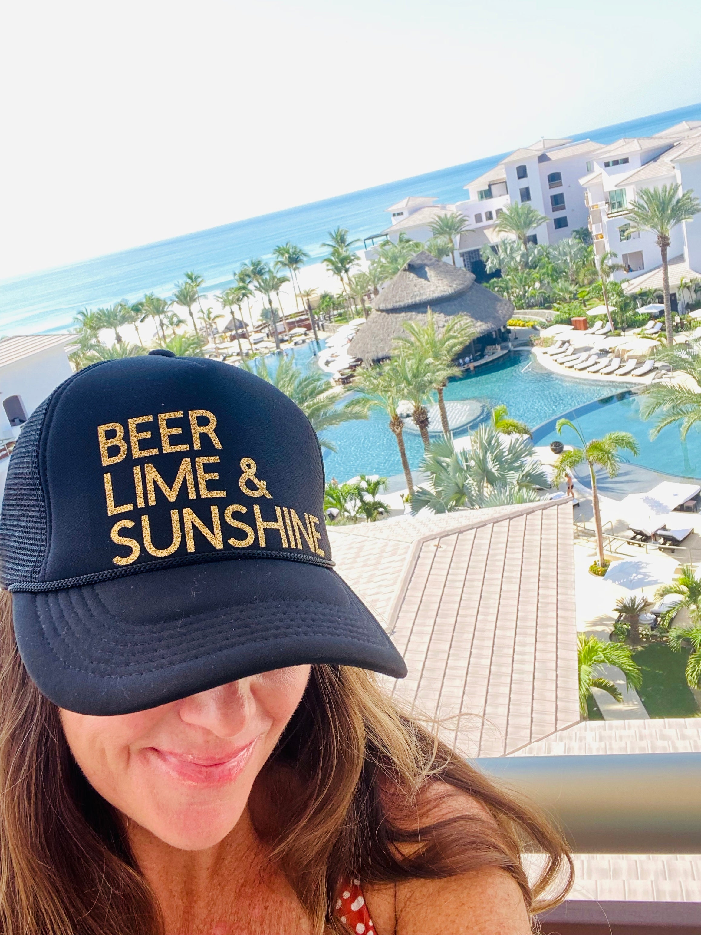 Beer Lime & Sunshine Trucker Hat